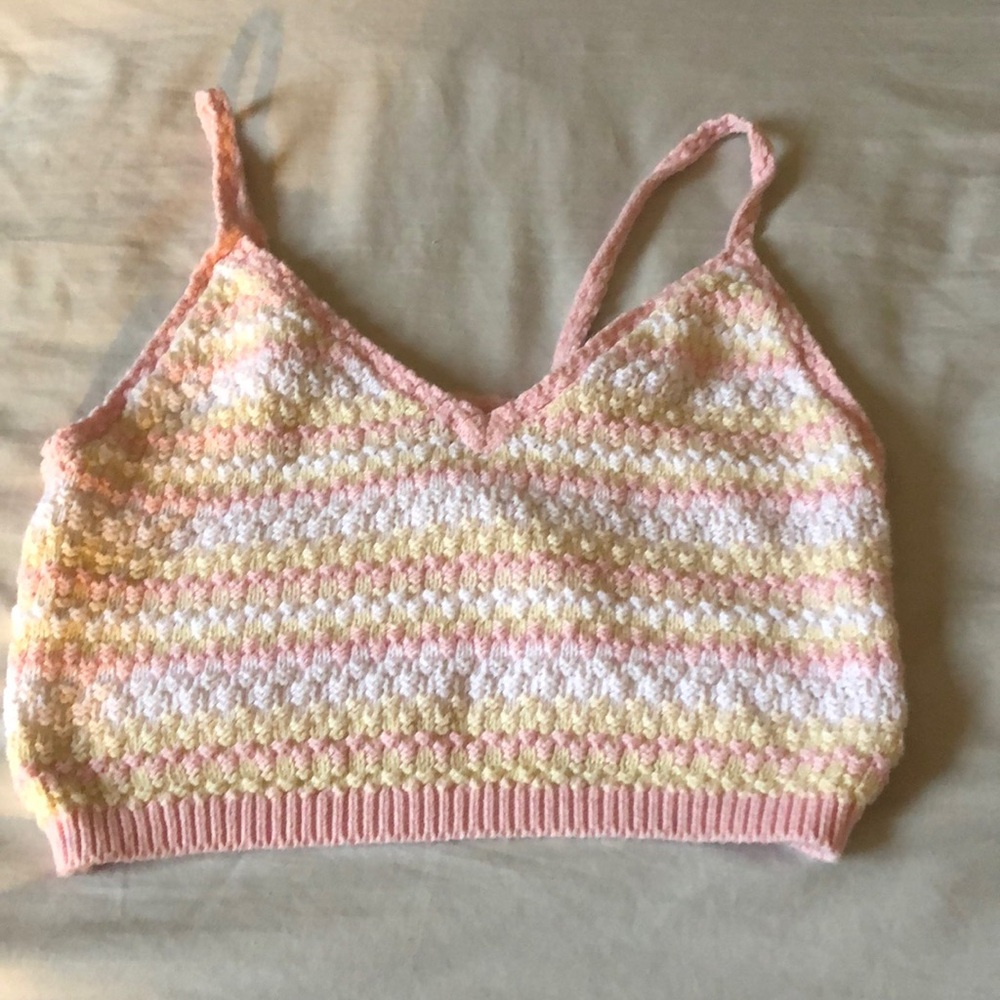 Wild fable crocheted top